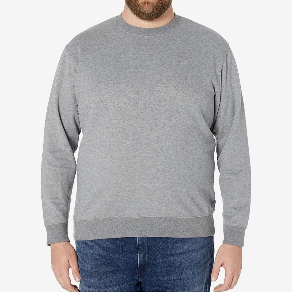 Columbia Gray Crew Neck Sweat Shirt